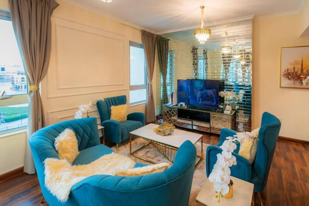 First Class 2Br With Full Burj Khalifa And Fountain View Dubai Ngoại thất bức ảnh