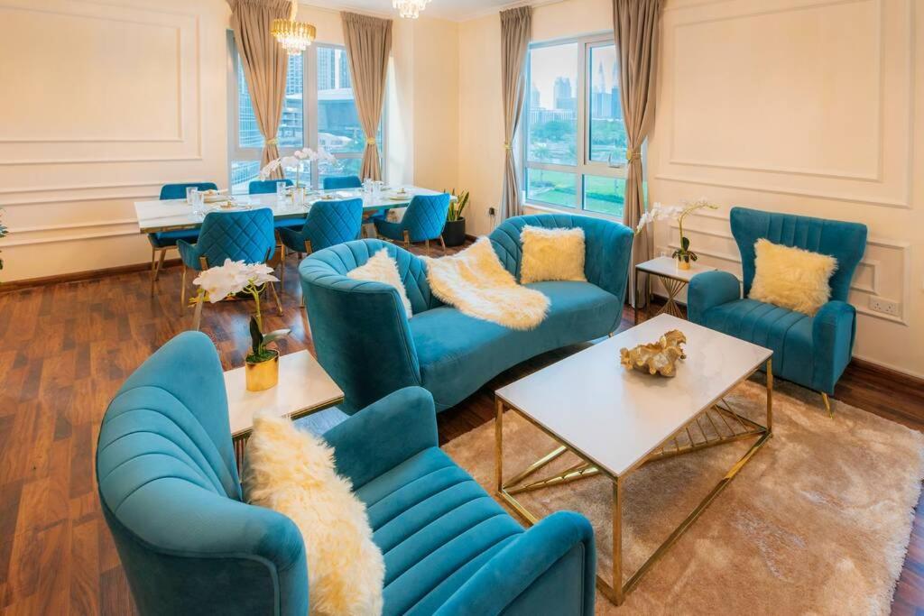 First Class 2Br With Full Burj Khalifa And Fountain View Dubai Ngoại thất bức ảnh
